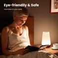 thumbnail image 5 of Night Light, Dimmable Touch Lamp for Bedroom, Portable Table Bedside Lamp, 5 Brightness & 13 Rgb Colors, Night Lights for Bedroom/Baby Nursery/Bathroom/Hallways/Living Room, 5 of 5