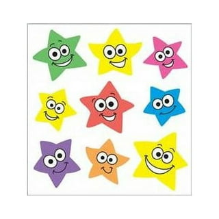 Star Face Stickers