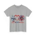 thumbnail image 3 of Sunflower Peace Love America 4th July USA American Pride Shirt ID-0608-FIWW, 3 of 9