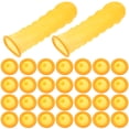 thumbnail image 1 of MLINS 100 Pcs Couvre-Doigts en Latex Anti-Usure Protection des Doigts Protecteurs d'Articulations des Doigts, 1 of 7