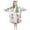 Colorful Mosaic Snowmen, variant on Wearable Blanket with Sleeves and Pocket Oversized Hooded Sweatshirt 3-14 YR Christmas Candy Canes S