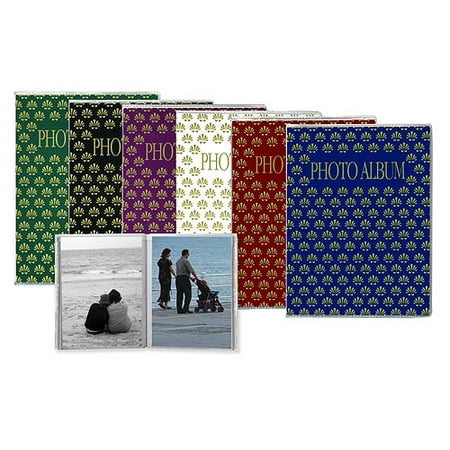 - Pioneer Flexible Cover Photo Album FC-146, Mixed Designs Covers, Holds 36 4x6 Photos