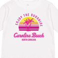 thumbnail image 4 of Inktastic Summer Enjoy the Sunshine Carolina Beach North Carolina Pink Boys or Girls Long Sleeve Toddler T-Shirt, 4 of 5