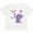 AA-White, variant on Inktastic Yara Happy Mothers Day Purple Elephant and Bee Gorgeous Girls Toddler T-Shirt