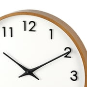 Better Homes & Gardens 20 Quartz Modern Indoor Wall Clock, Easy Installation