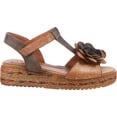 thumbnail image 3 of L’Artiste Tempest Hand-Painted Leather Wedge Sandal, 3 of 7
