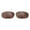 Brown - Polarized, variant on Walleva Transition/Photochromic Polarized Replacement Lenses for Ray-Ban RB2027 62mm Sunglasses