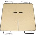 thumbnail image 1 of Pet Cars Seat Cover Rear Back Seat Boot Cover Hammock Design Pet Dog Cats Protector Mat Liner with Adjustable Buckle(Beige) (Color : Beige), 1 of 8