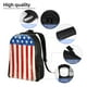 thumbnail image 5 of Disketp America Flags2 Mochila Unisex de Apertura Lateral Completa, Mochila para Laptop para Escuela, Trabajo y Viajes, 5 of 8