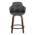 thumbnail image 3 of LumiSource Boyne 24" Fixed-Height Counter Stool - Set of 2, 3 of 7