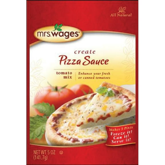 Mrs. Wages Pizza Sauce Tomato Mix (5 Ounce Package)