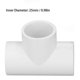thumbnail image 2 of High quality Plastic PVC three-dimensional water supply equal diameter tee joint home dec, 2 of 5