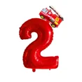 thumbnail image 4 of 2 Pcs Ballons Chiffres Rouges 32 Pouces Mini Camion de Pompiers Ballons en Feuille 1 2 3 4 5 6 7 8 9 Ans Décoration de Fête d'Anniversaire shower de Bébé Jouet pour Enfants, 4 of 5