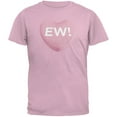 thumbnail image 1 of Ew Candy Heart Pink Adult T-Shirt, 1 of 1