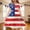 Multicolor A, variant on SGFCWSX Girls Summer Dresses 4th of July American Flag Patriotic Ruffle Sleeve Casual Tiered A-Line Kids Dress Multicolor Size 11-12 Years
