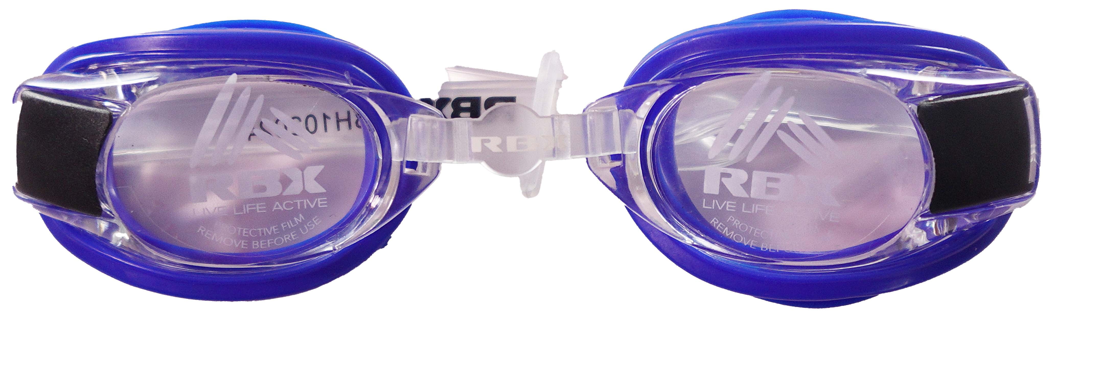 RBX Youth Green Anti-Fog Lens Swimming Goggles