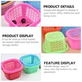 thumbnail image 6 of WRITWAA Plastic Storage Basket Set with Non- Bottom for Home Organization and Storage Solutions, 6 of 6