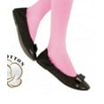 thumbnail image 5 of Sierra Socks Girls' Flat Knit Combed Cotton Tight G12498 (Pink, M (7-9 yrs)), 5 of 5
