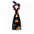 thumbnail image 2 of Halloween Decorations Indoor Outdoor, Wooden Witch Statue Pumpkin Ghost, Tabletop Figurine Decor for Home Mantel, Shelf Display, Party Centerpiece, 2 of 7
