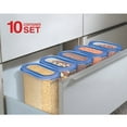 thumbnail image 5 of MILTON Microwavable & Stackable Airtight Food Storage Containers with Lids, 10 Pack, 5 of 5