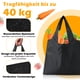 thumbnail image 4 of Bearachild Bolsas de compras de 3 piezas con bolsa adjunta, fáciles de transportar, gran capacidad, ecológicas y reutilizables Almacenamiento y organización del hogar, 4 of 6