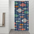 thumbnail image 3 of Underwater Adventure Shower Curtain - Sea Creature Print with Reinforced Grommets & Quick-Drain Fabric,36x72in, 3 of 5