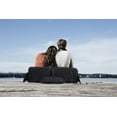thumbnail image 6 of Oversized Stadium Seats with Back Support, Bleacher Seats, Stadium Chairs with Back and Cushion, Floor Chair, Foldable, Thick Padding (One Black), 6 of 7