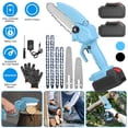 thumbnail image 1 of Mini 4In&6In Two Sizes Chainsaws Super Handheld Rechargeable Chain Saw With mini chain saw is an excellent tool Small Electric Chainsaws Battery Powered For Wood/Trees Cutting No shipments on weekend, 1 of 1