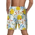 thumbnail image 4 of Goofa Ducks and Anchors Printed Men's Swim Trunks Board Shorts Quick Dry Mens Swimming Trunks with Compression Liner,Breathable Fit Hawaii Beach Shorts-3X-Large, 4 of 9