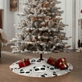 thumbnail image 5 of KLL Cute Panda Christmas Tree Skirt 30" ,Party Decorations Farmhouse for Christmas Decorations Holiday Party, 5 of 6