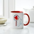 thumbnail image 4 of CafePress - Algeria Under The Magnifying Glass Mugs - 11 oz Ceramic Mug - Novelty Coffee Tea Cup, 4 of 4