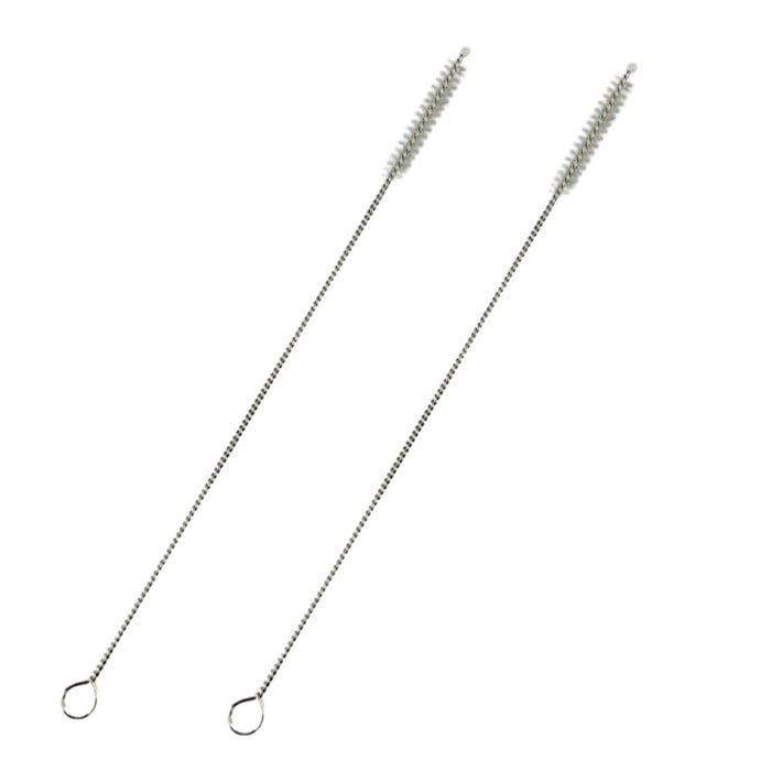 2-Liter metal straw with air stone & cleaning brush