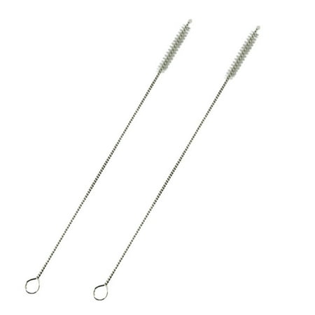 

Veki Stainless Cleaning 2 Brush Sippy Steel Reusable Pcs Cup Drinking Cleans Cleaning Supplies Dish Brushes for Washing