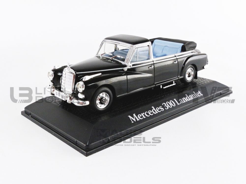 Mercedes Benz W 189-300 Adenauer Black 1:43 New Boxed 