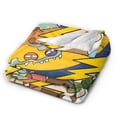 thumbnail image 6 of Super Soft Anti-Pilling Flannel Bed Blankets, Astronaut Monster Cozy Fluffy Warm All Seasons Throw Blanket for Sofa Bedding, 40"x30", 6 of 8