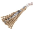 thumbnail image 5 of BRIGHTFUFU Beads Decor Wooden Bead Garland Black 1Pcs 34x2.2x0.6in, 5 of 8