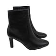 thumbnail image 2 of Alfani Womens Debra Dress Booties Black Leather 6.5M, 2 of 7