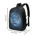 thumbnail image 4 of YFYANG 17" Laptop Backpack, Leo pattern Fashion Travel Work Backpack with USB and Headphone Cable Interface for Men and Women, 4 of 8