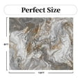 thumbnail image 3 of SIXHOME 9'x12' Area Rugs for Living Room Marble Swirl Abstract Rug Ultra Soft Washable Rugs for Bedroom Anti Slip Durable Carpet Home Decor for Dining Room Gray and Gold, 3 of 6