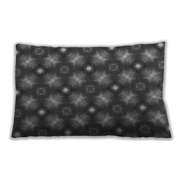 Ahgly Company Outdoor Rectangular Contemporary Lumbar Throw Pillow, 13 inch by 19 inch