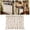 Beige1, variant on Farmhouse Oven Skirt Curtain with Lace Ruffle Boho Floral & Greenery Cotton Blend Stove Cover Kitchen Appliance Cover Stove Skirt Curtain Decorative Kitchen Accessory for Cottage Kitchen