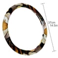 thumbnail image 4 of Bee 14.5 Inch Printing PVC Leather Steering Wheel Cover Car Wheel Covers Auto Accessories, 4 of 6
