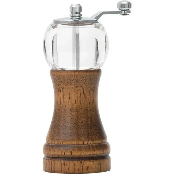 Pepper Grinder Multifunctional Grinder Hand Crank Grinder Sea Salt Pepper Cumin Solid Wood Kitchen Solid Seasoning Tools