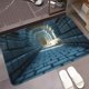 thumbnail image 1 of Felpudo con ilusión óptica 3D | Felpudo absorbente y antideslizante para baño y entrada | Felpudo de poliéster de 40 x 60 cm, 1 of 6