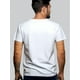 thumbnail image 2 of Camiseta informal de verano para hombre con estampado de avión y corazón. Cuello redondo, manga corta, tejido elástico, lavable a máquina., 2 of 5