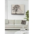 thumbnail image 4 of MuralMax Personalized Canvas Family Tree - Memories To Treasure Inspirational Quote, His & Hers Anniversary Wall Decor - Romantic Gifts For Milestone Occasions - Colors - Ivory - 2 - Size - 14x11, 4 of 7