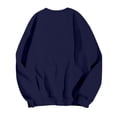 thumbnail image 4 of Kpop Demon Hunter2025 Huntrix Merch Sweatshirt Women Men Casual Crewneck Long Sleeve Pullover Clothes Long Sleeve Drop Shoulder Pullover#Royal Blue L, 4 of 4