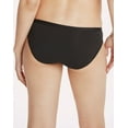 thumbnail image 5 of Hanes Comfort, Period. Bikini Underwear, Light Leaks, Black, 3-Pack 6 Women's, 5 of 7