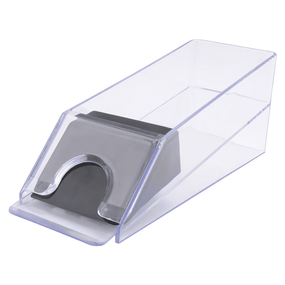 Professional Deluxetexas Hold'em Baccarat Poker Dealer Card Shoe 1-6 Optionally Deputy(Transparent)