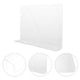 thumbnail image 4 of Protector contra salpicaduras para fregadero de cocina, protector contra salpicaduras de acrílico para fregadero de cocina, fregadero de baño (S), 4 of 7